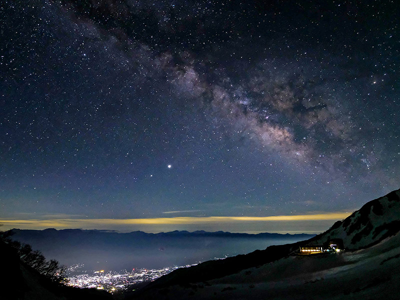 A Starry Night Sky on the Roof of Japan | Go! NAGANO Official